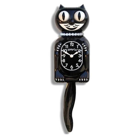 Kit-Cat Klock Other - Classic Black Miss Kitty-Cat Kit-Cat clock Kat Klock